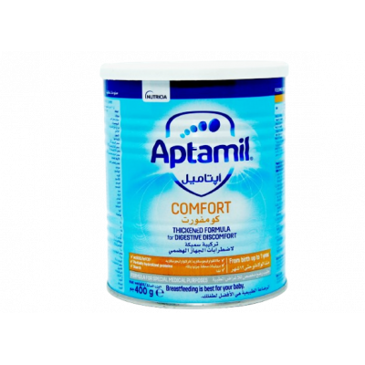 APTAMIL COMFORT MILK THICKENED FORMULA FOR DIGESTIVE DISORDERS 400 GM